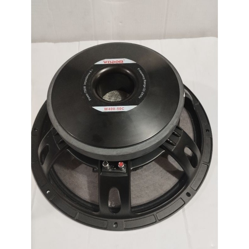 SPEAKER KOMPONEN WISDOM 15 INCH W400-50C ORIGINAL