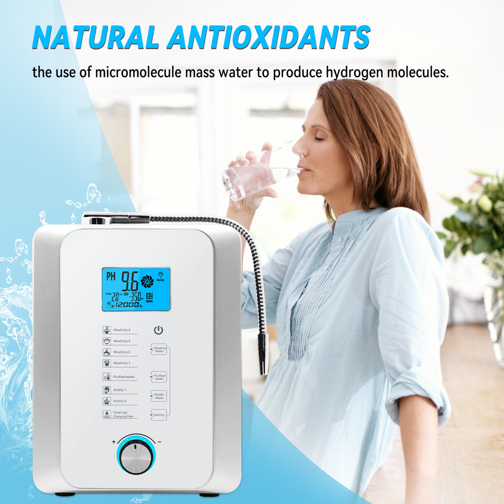 Alkaline Water Machine PH Water Device Alkaline Water Dispenser 5/7/11 Plate Platinum Coating Alkali