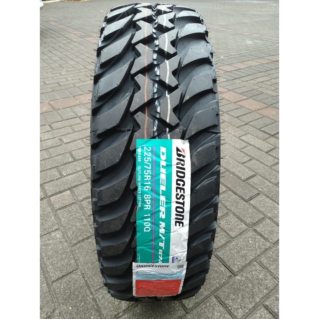 Bridgestone Dueler MT D674 Ukuran 225/75 R16 BAN MOBIL OFF ROAD