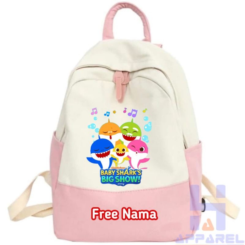 TAS RANSEL ANAK BABY SHARK