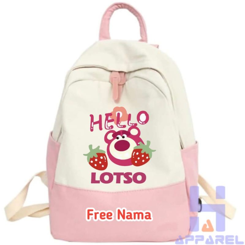 TAS RANSEL ANAK LOTSO TOY STORY