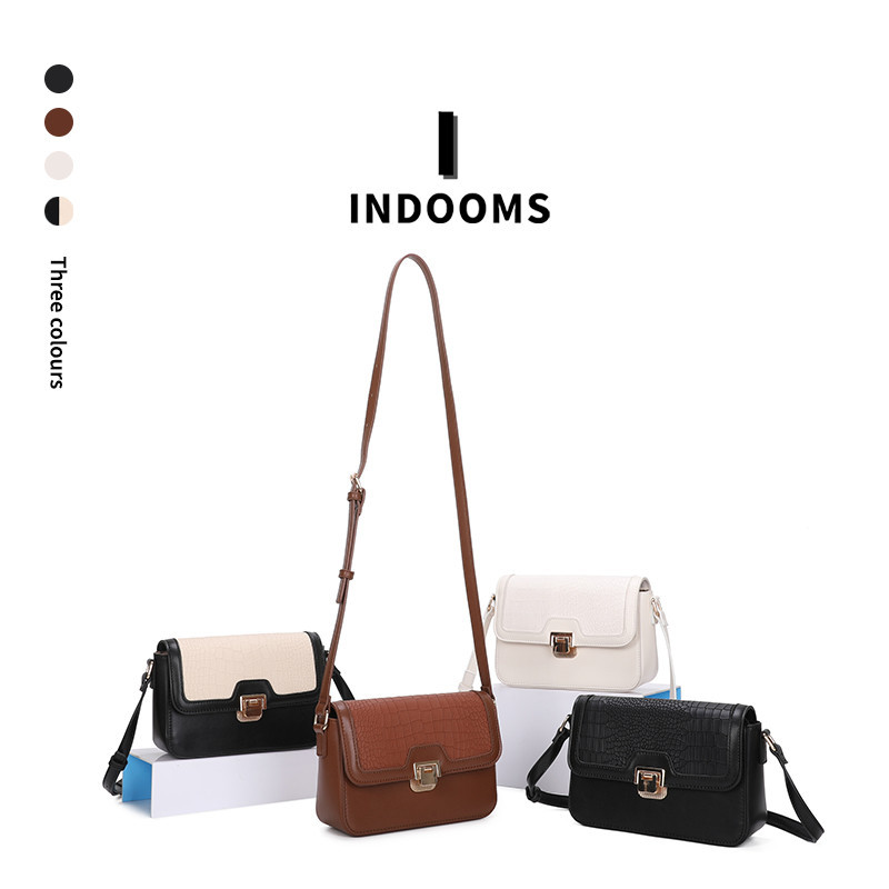 Tas bahu wanita, tas selempang kecil, gaya Korea