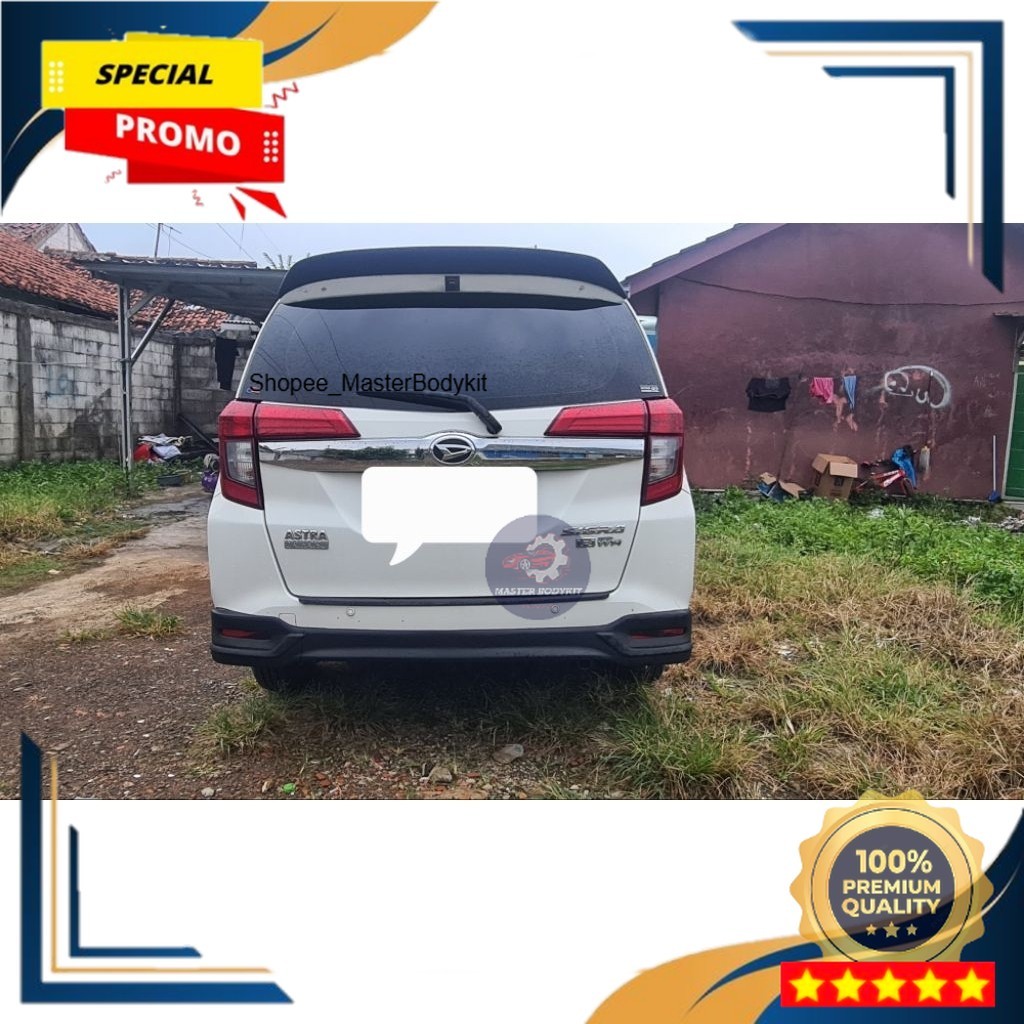 bodykit belakang calya sigra model venturer