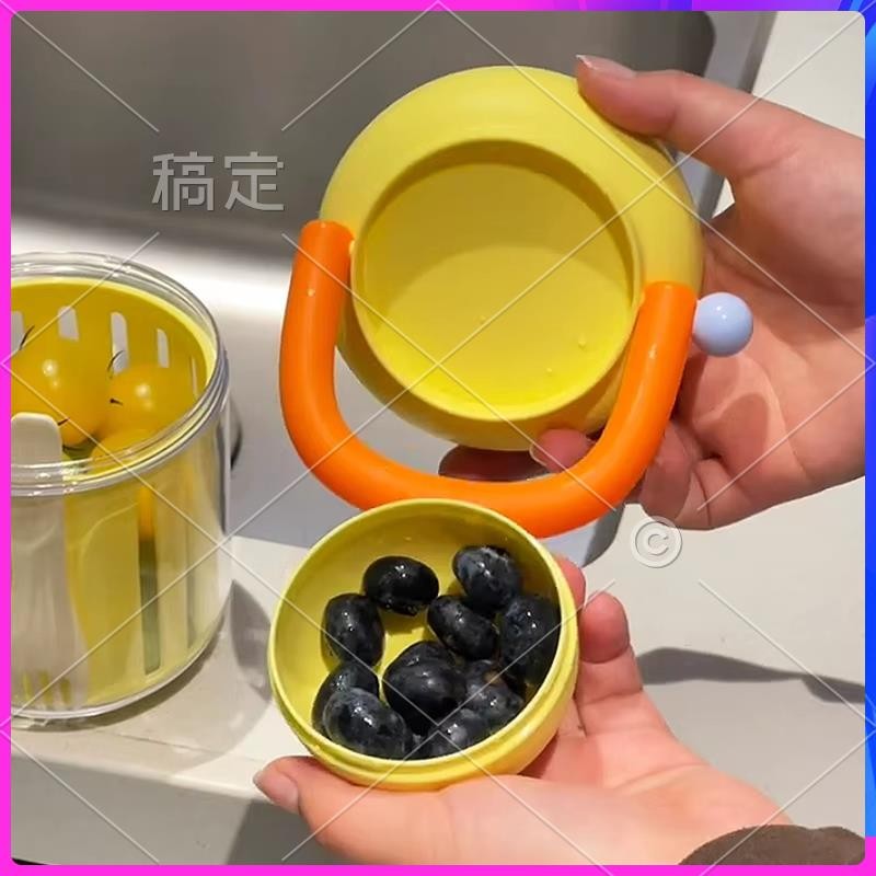 NEW-Multifunctional Salad Cup Portable Container Foryogurt Ideal Forhealthy Eating A