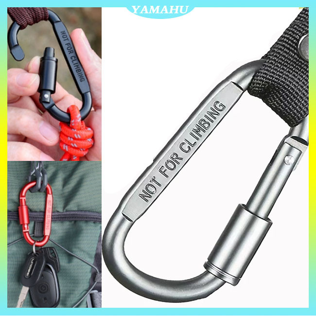 Quickdraw Karabiner/Carabiner Mini/Bentuk-D LIXADA Gantungan Carabiner Aluminium Stainless Steel/Mul