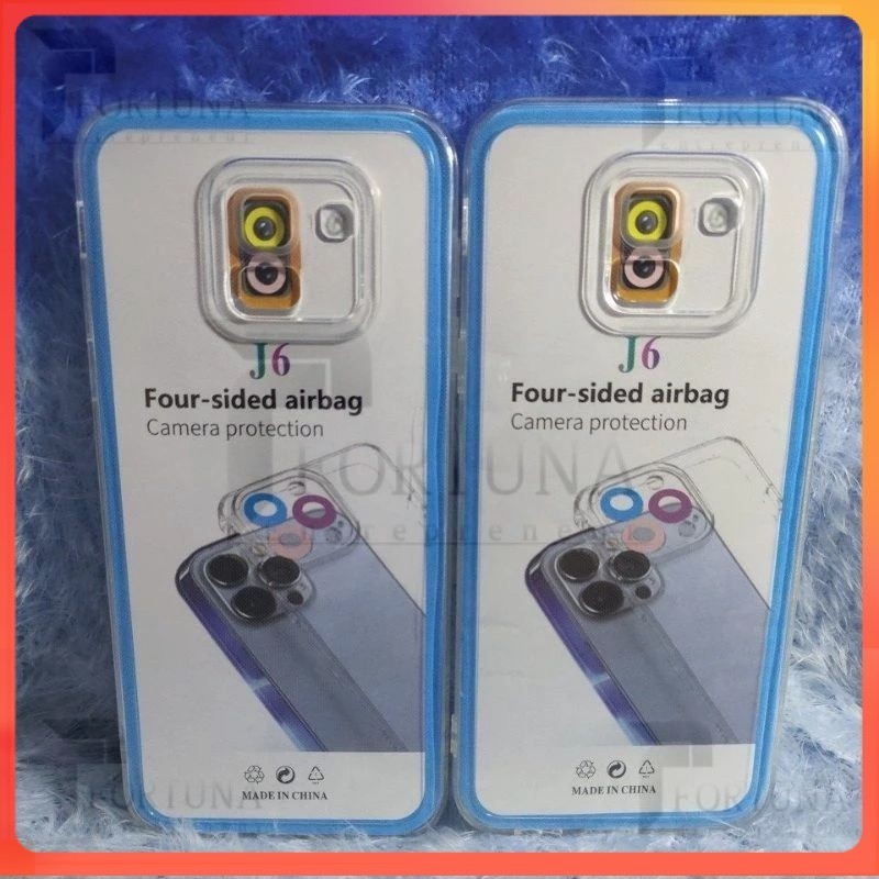GROSIR COD casing Case CASE BENING SAMSUNG J6 2018 SOFTCASE TRANSPARAN PELINDUNG CAMERA FULL BENING 
