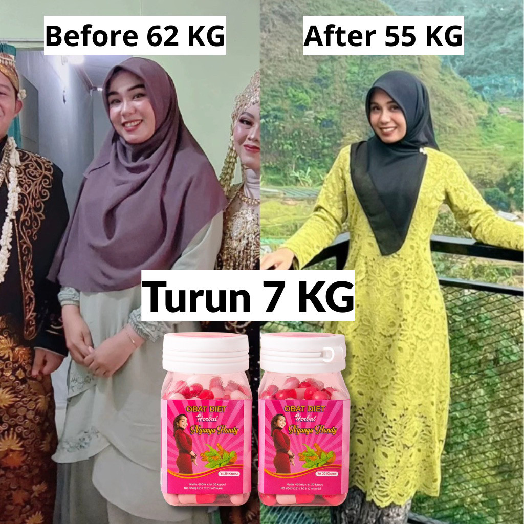 Nyonya Hendy Herbal Pelangsing Badan | Obat Diet Dan Detox Isi 30 Kapsul READY STOCK LANGSNG KIRIM