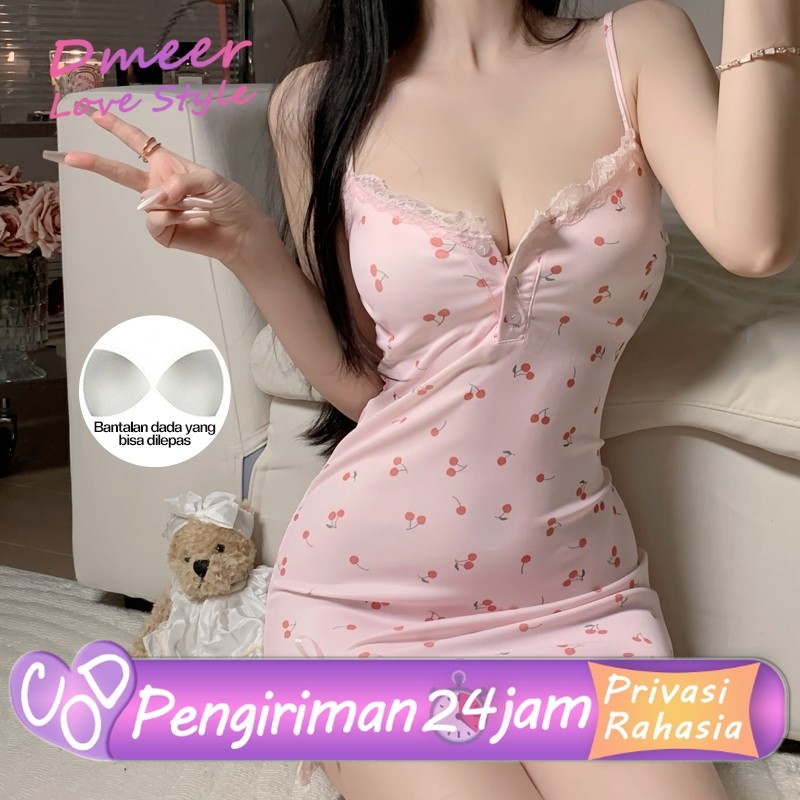 Baju Tidur Wanita Piyama Coquette Cute Lingerieing Hot Sexy Korea Style
