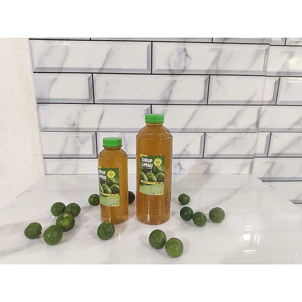 Paketan Sirup limau / Sirup limau dan manisan Kiamboy / sirup limau 500ml
