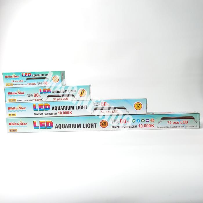 Lampu LED AQUARIUM/AKUARIUM GANTUNG NIKITA STAR NS 300-NS 1000 - LED NS-300, PUTIH