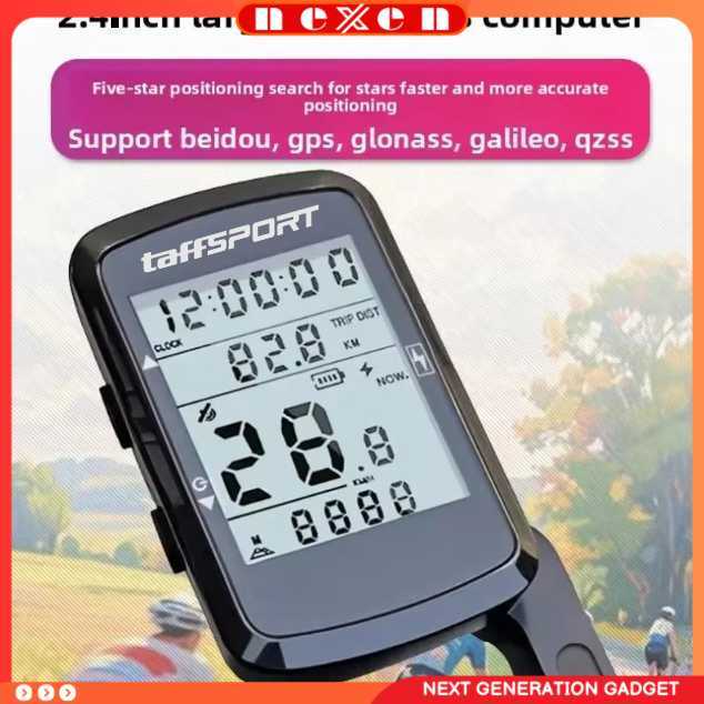 Speedometer Sepeda Digital Odometer Wireless Rechargeable - BK-5208
