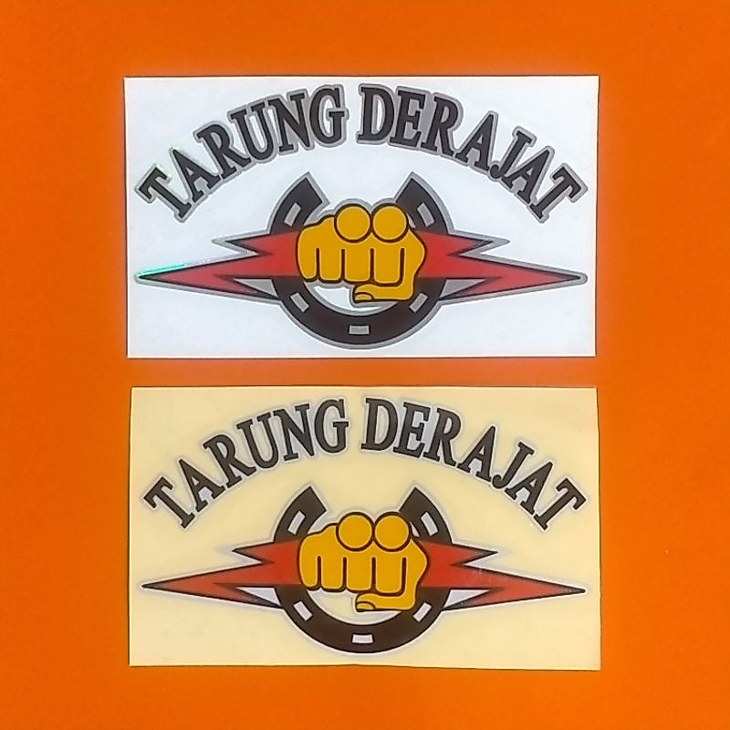 Sticker TARUNG DERAJAT