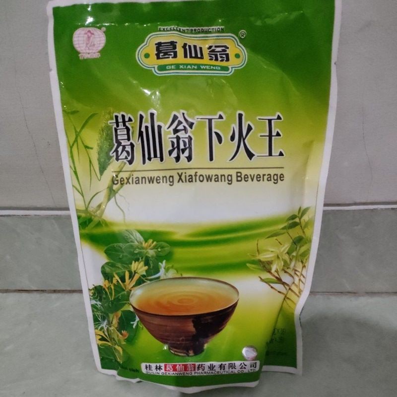 Gexianweng Xiafowang Beverage isi 16 sachet (liang teh )-panas dalam
