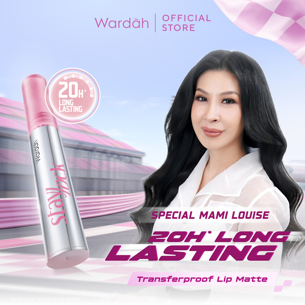 [SPECIAL MAMI LOUISSE] NEW WARDAH Staylock Lip Matte: 20H+ Long lasting Lip Cream Ringan Nyaman Smoo