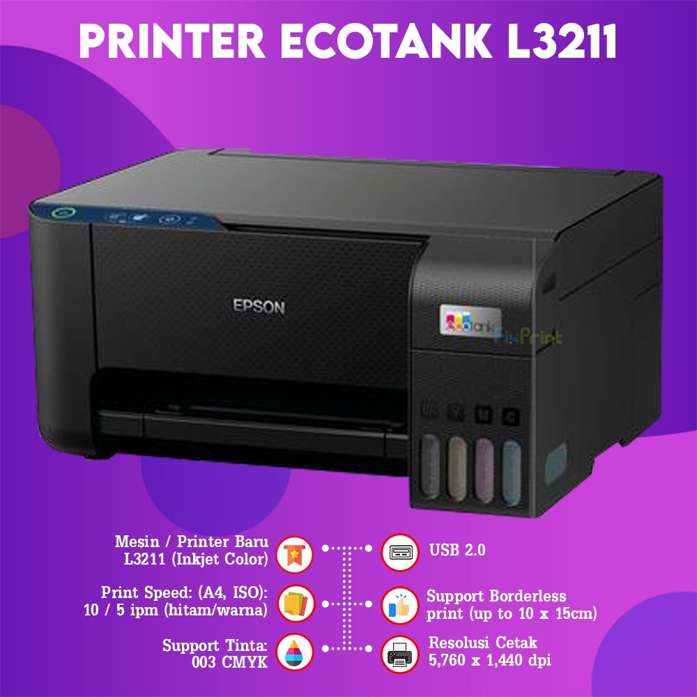 FixPrint Printer Epson  L3211 L3210 Print Scan Copy / Scanner Flatbed Perfection V39II / L121 L121 P