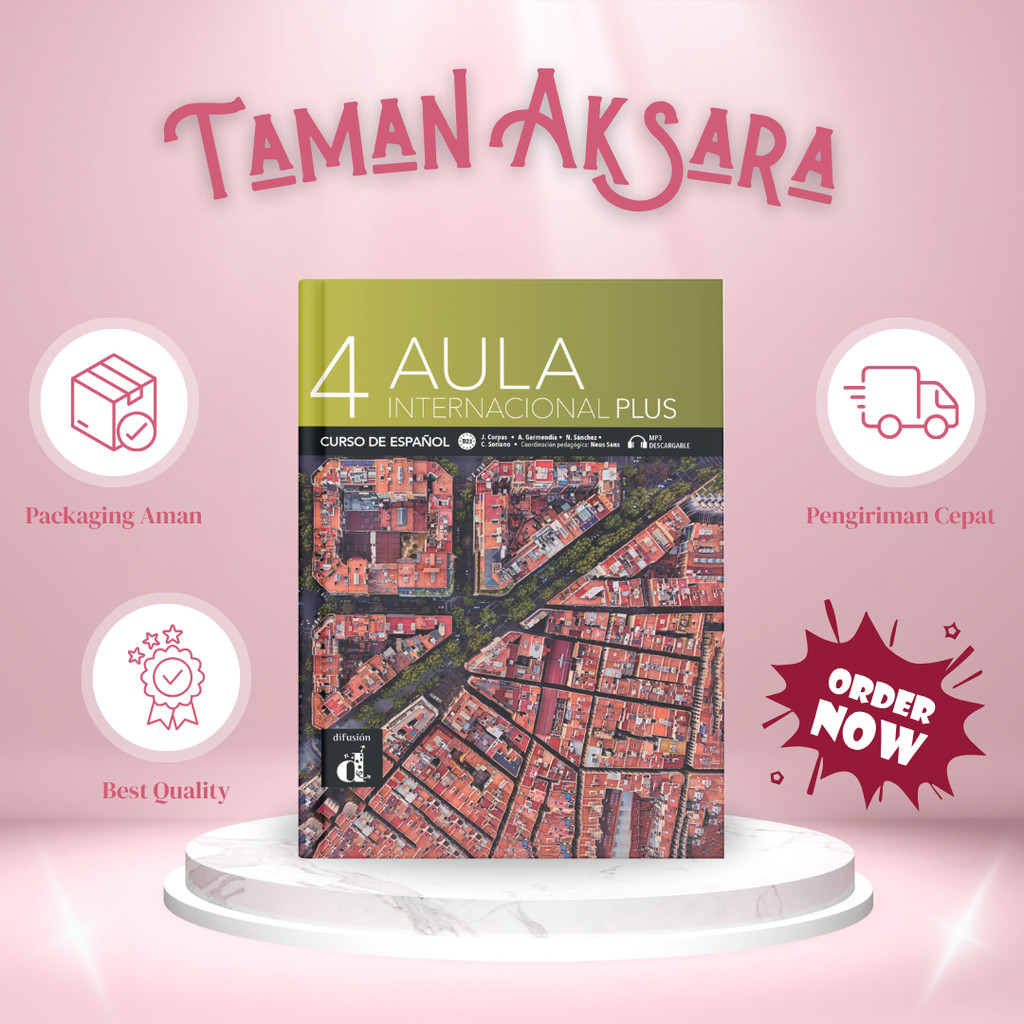 Buku Belajar Bahasa Spanyol | 4 Aula Internacional Plus