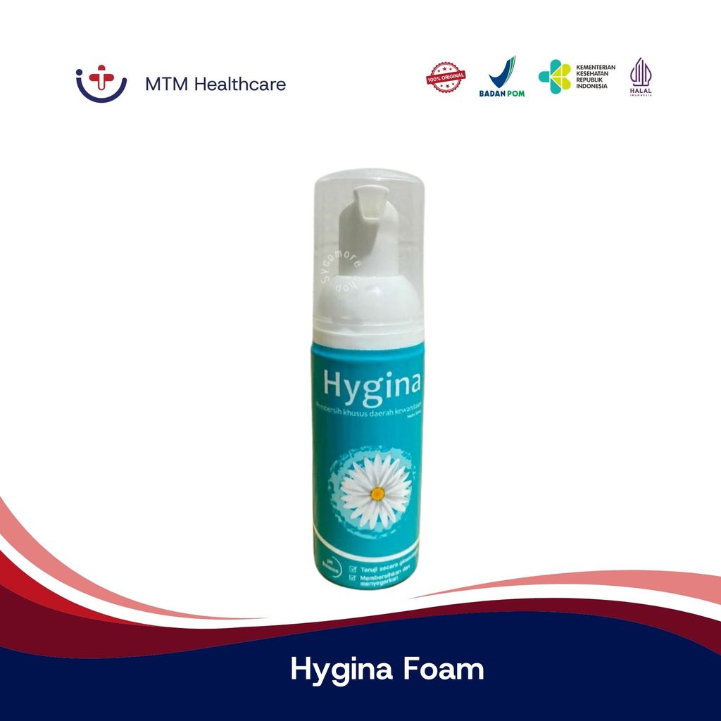 Hygina Foam 50ML Sabun Pembersih Area Kewanitaan