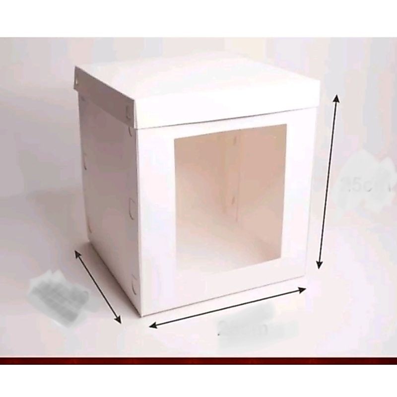 dus cake ivory 15x15x15 dan 12x12x12