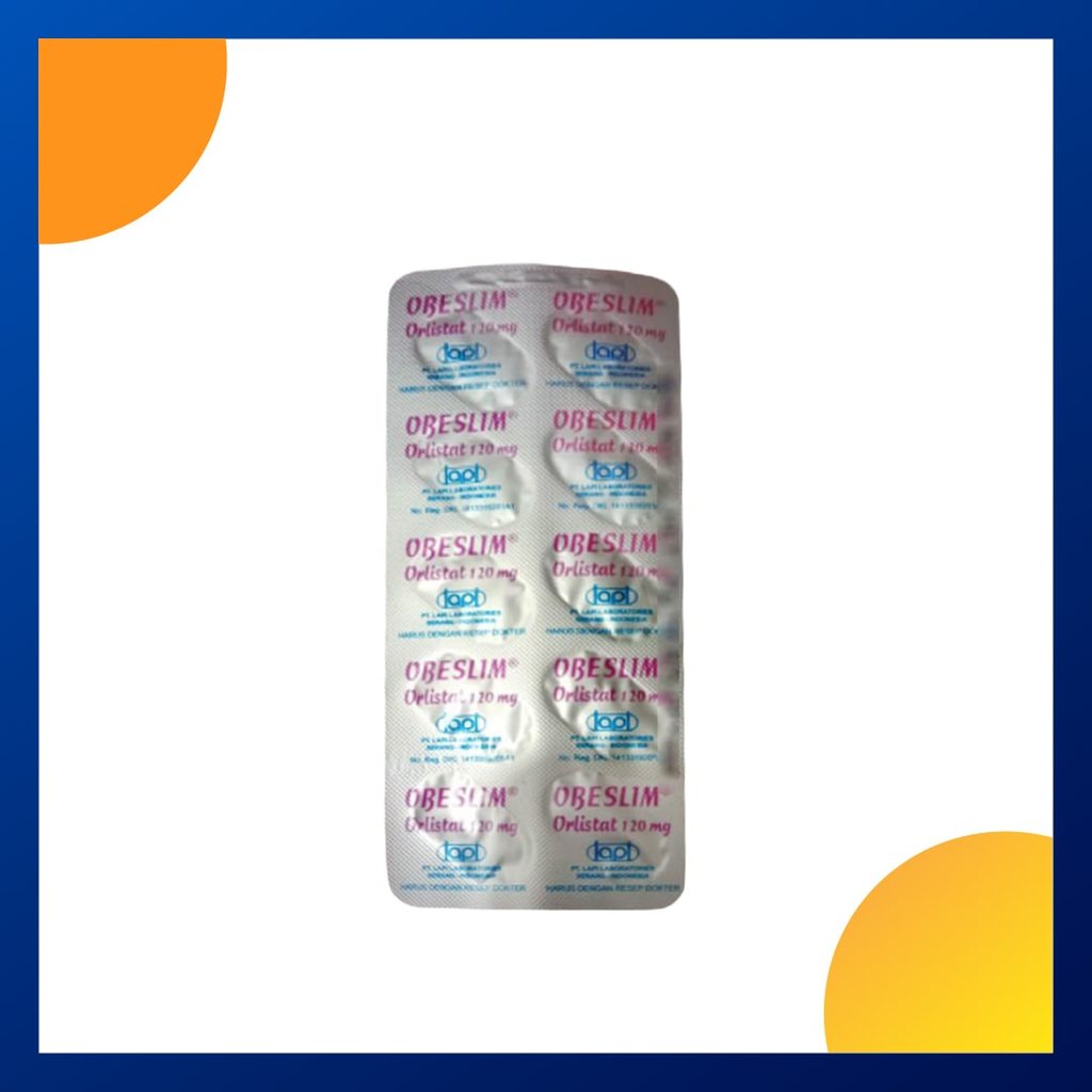 OBESLIM 120 MG 1 BLISTER @ 10 KAPSUL