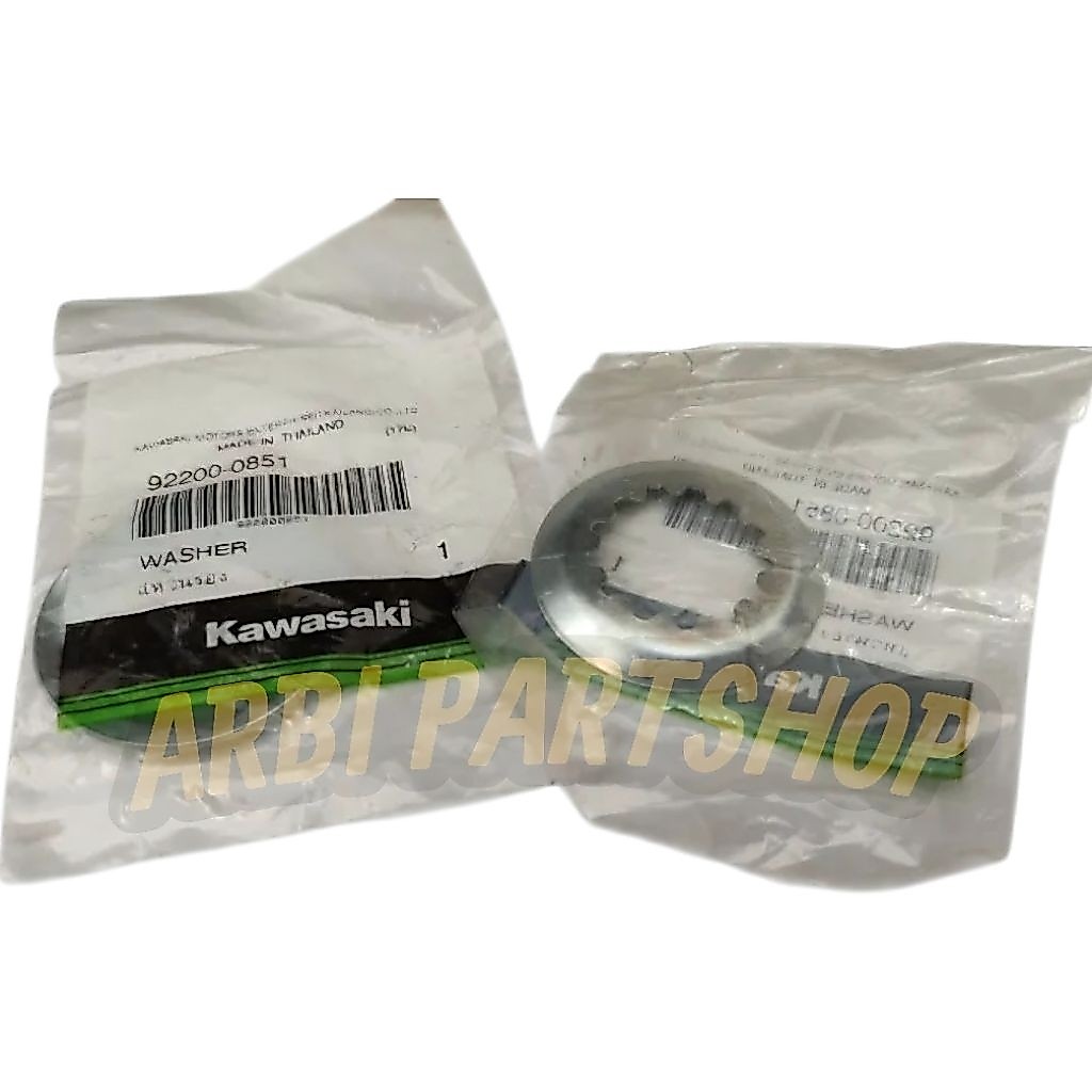 Ring Mur As Gir Gear Depan Ninja 250 Karbu Fi Rr Mono Z250SL Er6 Versys Original Kawasaki 92200-0851