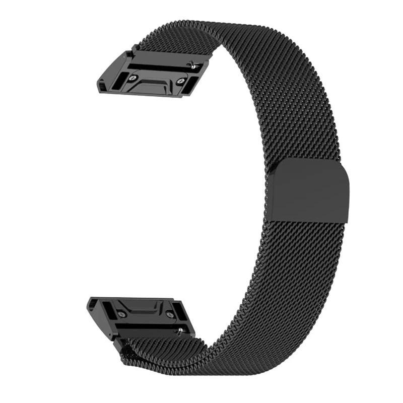 Magnetic loop Band For Garmin Fenix 8 51mm Metal Strap For Garmin Fenix 7X 6X 5X Pro For Garmin Endu