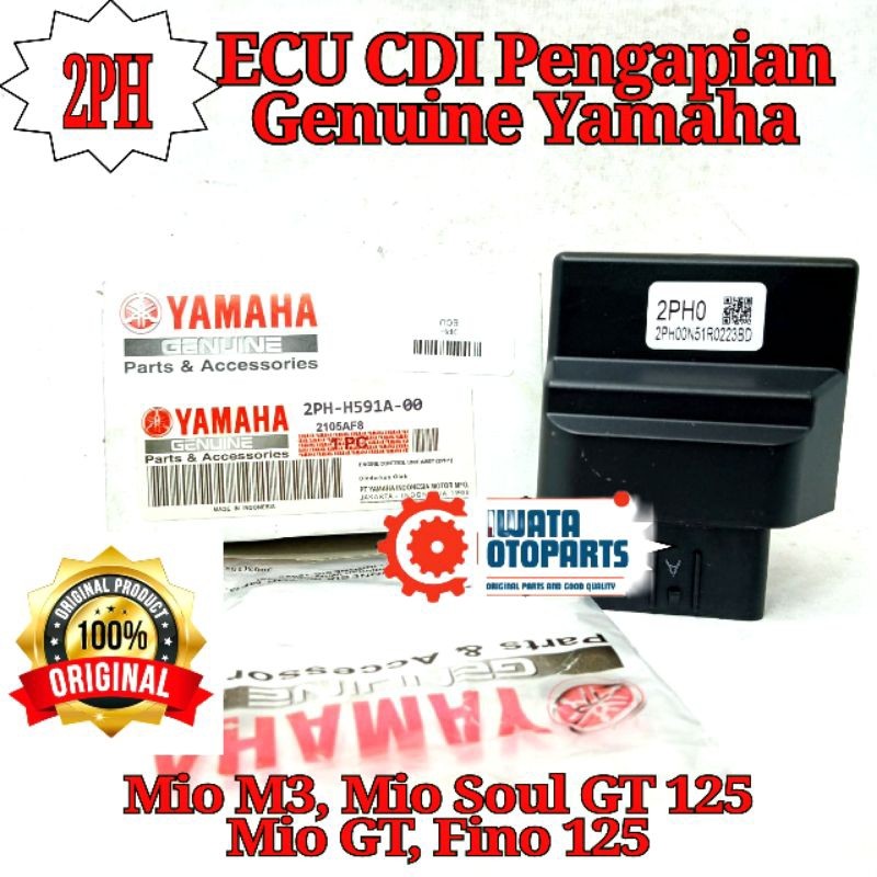 2PH ORIGINAL ECU CDI YAMAHA MIO J, ECU CDI YAMAHA MIO S, ECU CDI YAMAHA MIO M3, ECU CDI YAMAHA MIO Z