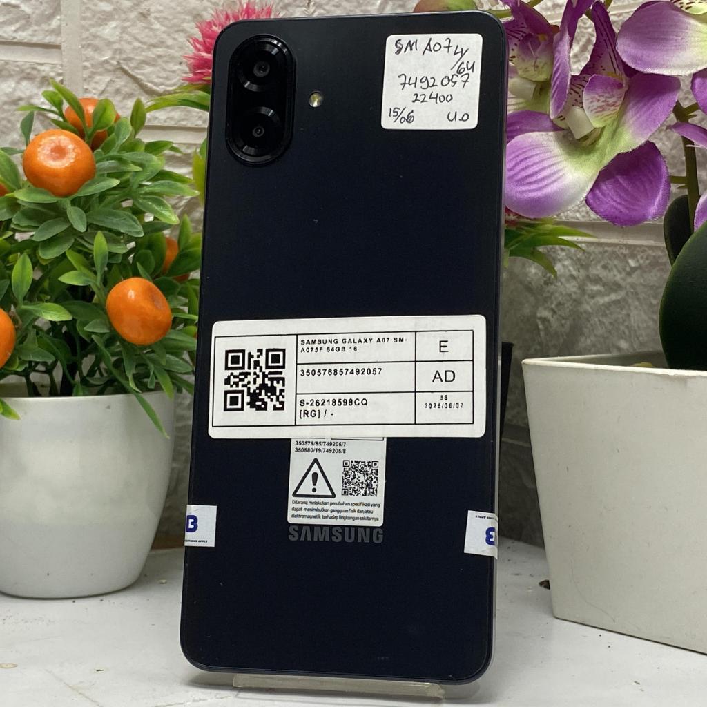 Samsung A07 4/64GB Bekas Second Original