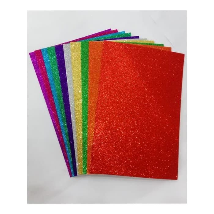 Wrapping Paper / Eva Foam Glitter /Eva foam Polos Eva 30x20 Cm / Crafts Handicraft Creative