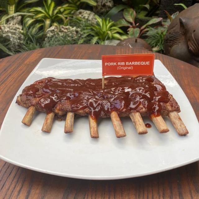 Pork Ribs Barbeque Matang (Iga Babi Bakar) ORIGINAL - 850g     Berkualitas
