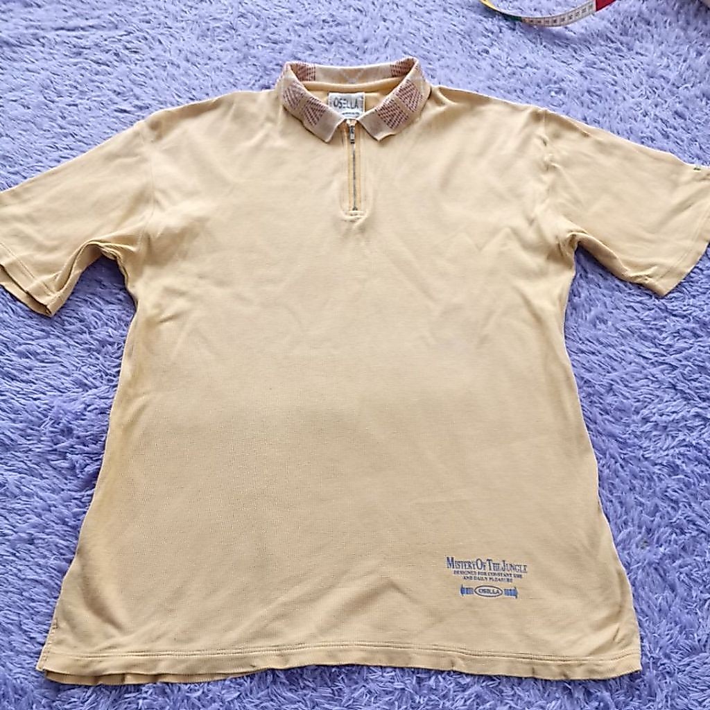 Kaos polo Osella half Zipper