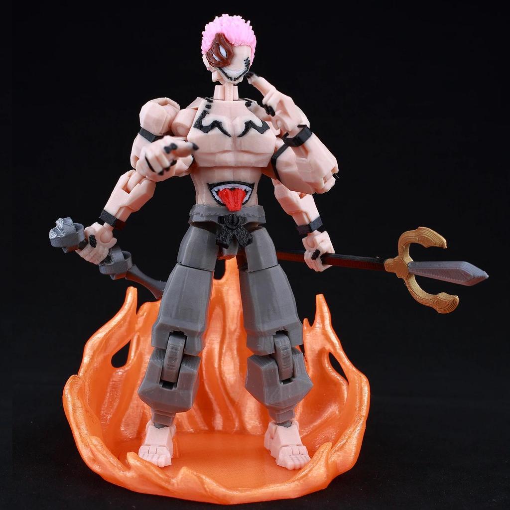 9L3D Printed Multi-Joint Action Figure T13 Titan13 Jujutsu Kaisen Sukuna King Of Curses Dummy13 Luck