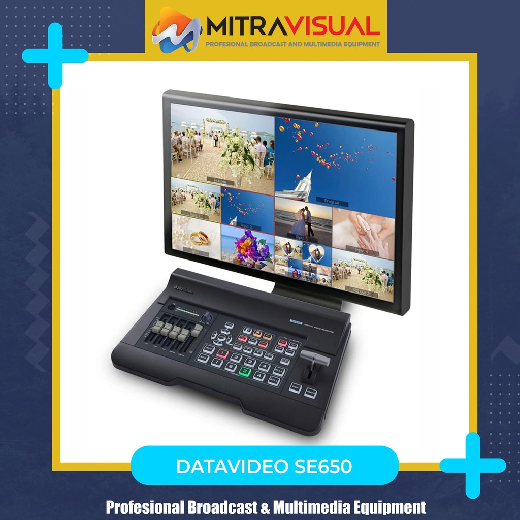 Datavideo SE650 SE 650 HD 4 Channel Digital Video Switcher