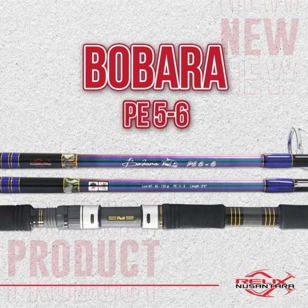 Rod RELIX NUSANTARA ANDY WIDJAJA BOBARA 8'0 / 240cm (Line Test PE.5-6)