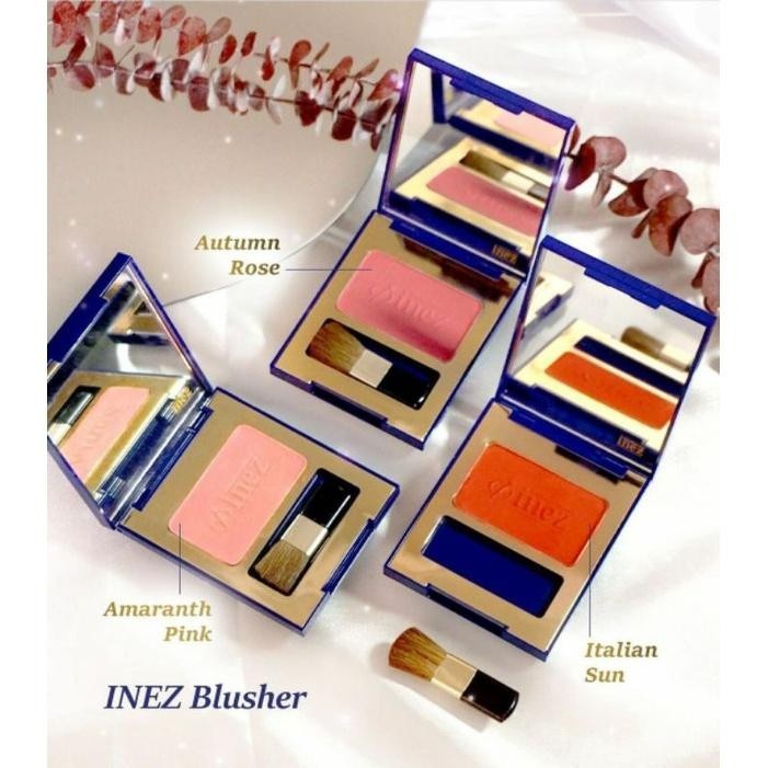 Inez Blusher Perona Pewarna Pemerah Pipi Makeup Blush on Rias Pengantin Awet Tahan Lama