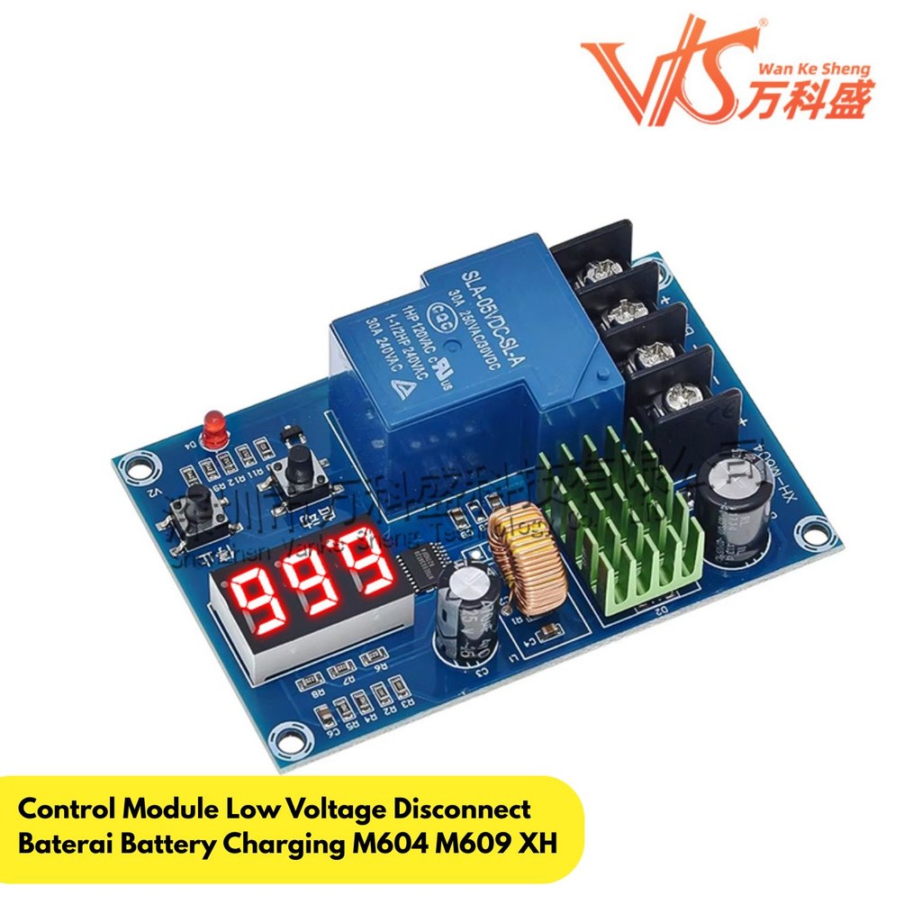 INSTAN Control Module Low Voltage Disconnect Baterai Battery Charging M604 M609 XH-M604 XH-M609