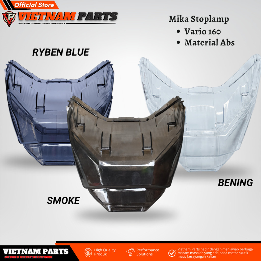 MIKA LAMPU BELAKANG VARIO 125/150 LED NEW SMOKE/BENING COVER LAMPU BELAKANG VARIO 125 NEW
