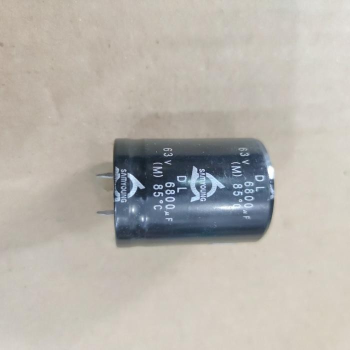 (BACA DESKRIPSI) Capasitor Elco 6800uf 63volt / ELco 6800uf 63v / elco 6800/63