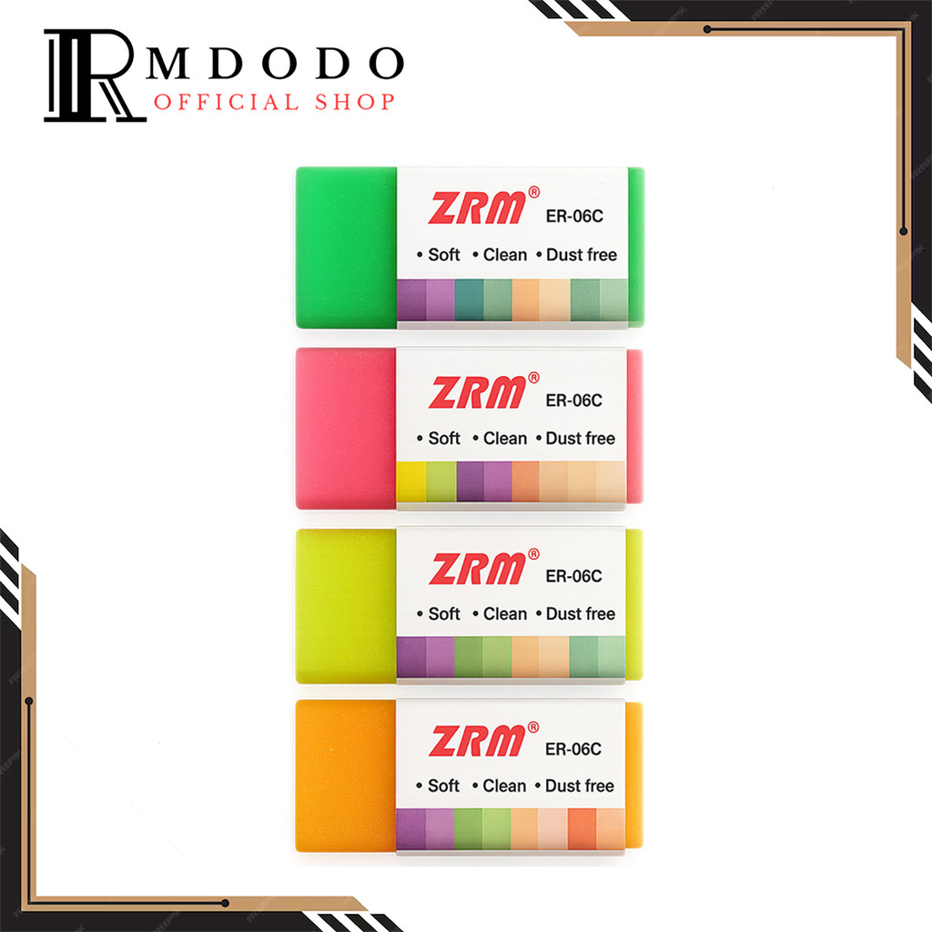 

Rmdodo - Penghapus Spinner Pensil [12 Pcs] / Hapusan Spinner ZRM Kecil Warna ER-06C