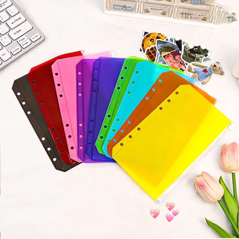 

A7/A6/A5 6 Ring zipper ziplocker fullcolor binder