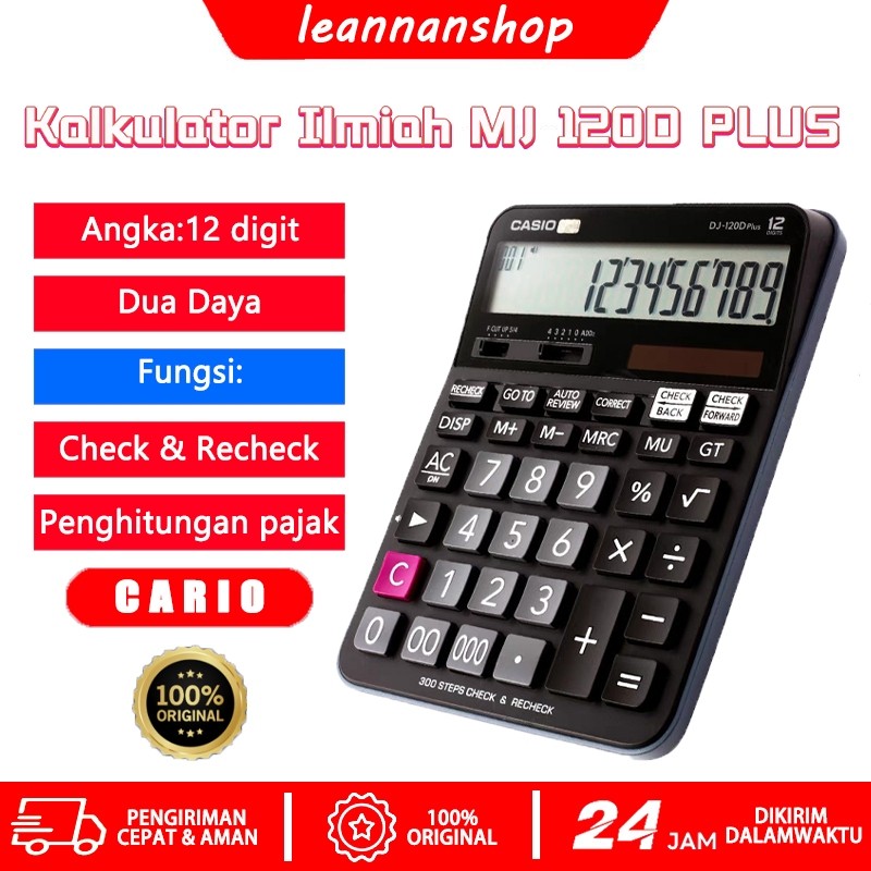 

KALKULATOR CSAIO MJ 120D PLUS ORIGINAL - KALKULATOR 12 DIGIT - ORIGINAL CSAIO