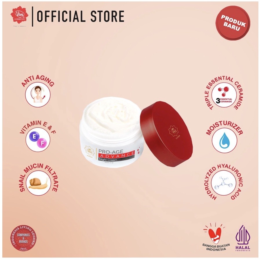 Viva Pro Age Pro-Age Advance Night Cream - 25 gram