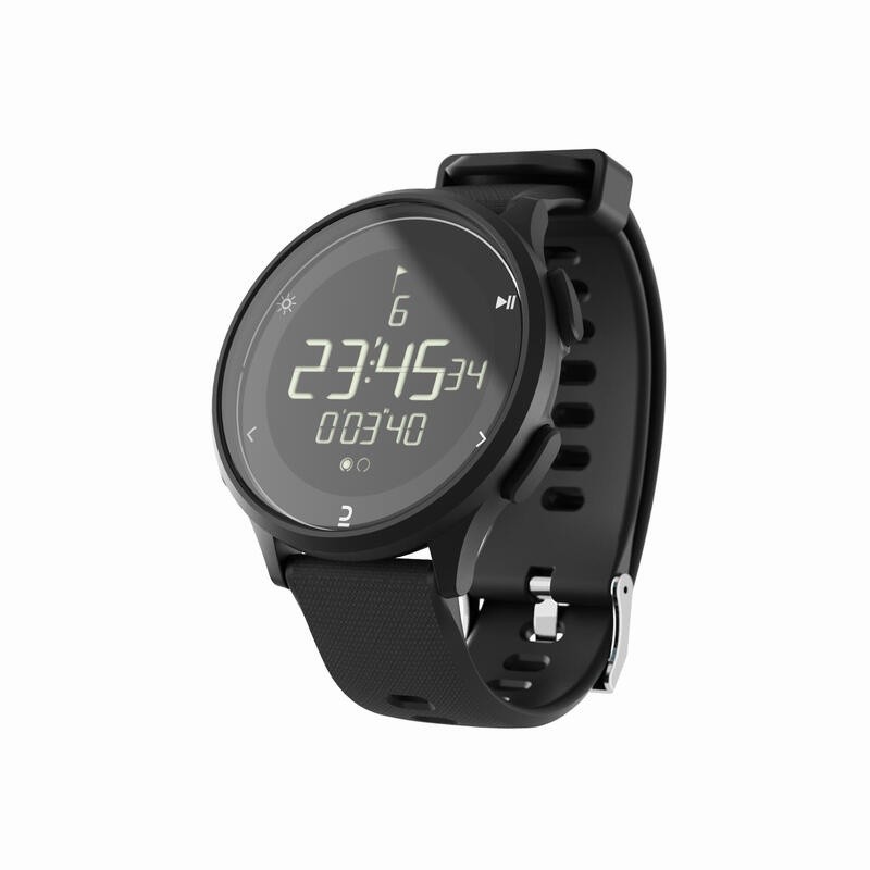 Decathlon Kalenji Stopwatch Lari W500M - Hitam - 8602734