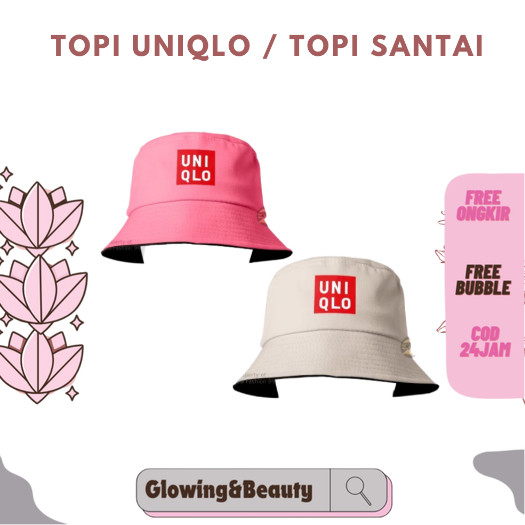 TOPI UNIQLO TOPI BUCKET