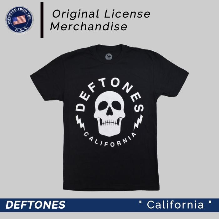 (COD) Kaos T shirt Band Music Original Official Deftones Import DEFTONES ORI - S