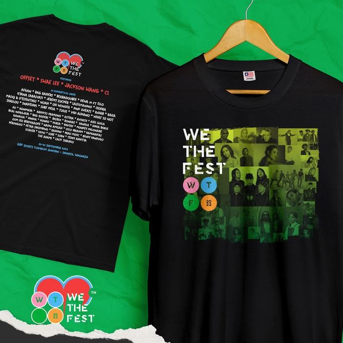 (COD) KAOS | T-SHIRT THE WE FEST LIMITED EDITION - 2022, S