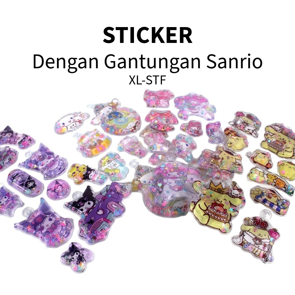 

❤️️Sticker Karakter Air Manik manik / Stiker DIY Gantungan Kunci Karakter❤️️