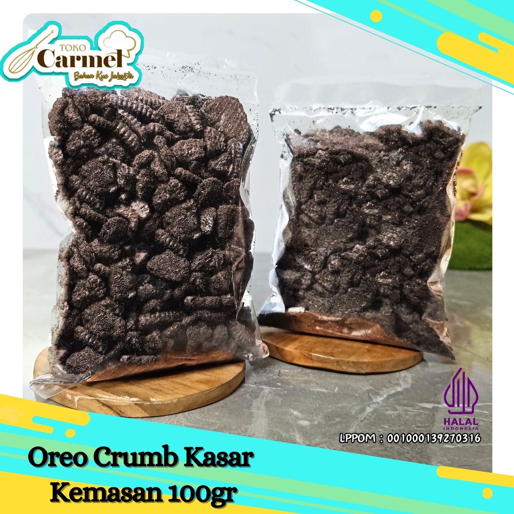 

Biskuit Coklat Remahan Kasar 100gr Crumb