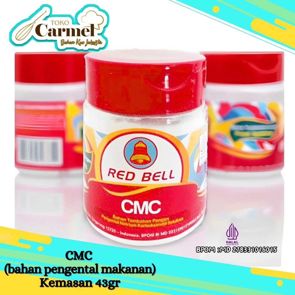 Cmc Pengental merk Red Bell 43 gr CMC Bahan Pengental
