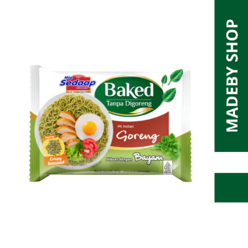 

Sedaap Mie Baked Tanpa Digoreng - Mi Goreng 87 Gram