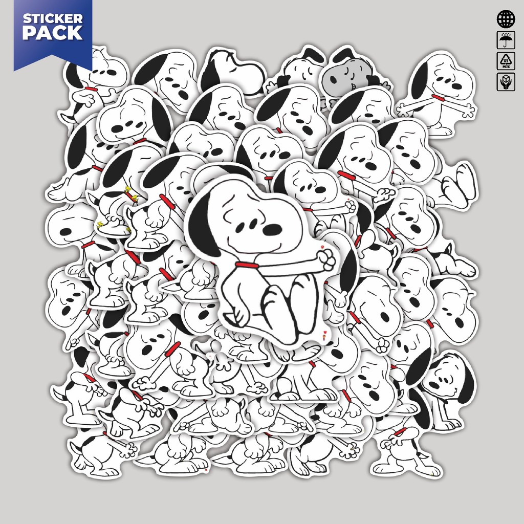

[100PCS]Stiker Pack Stiker Kartun Soopy V53 Aesthetic Vinyl Anti Air Dekorasi Sticker Laptop Buku Journal Koper Helm Casing HP Gitar Helm Skateboard